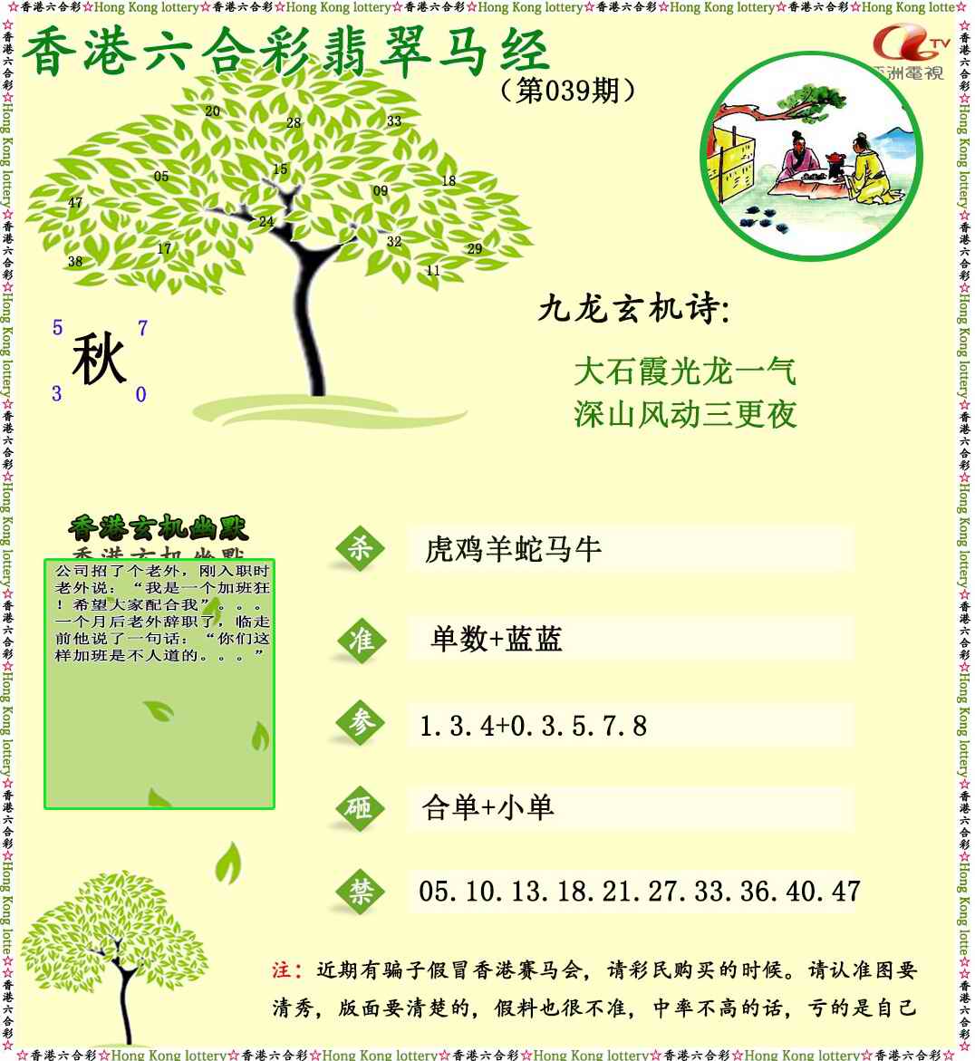 039期翡翠马经[图]